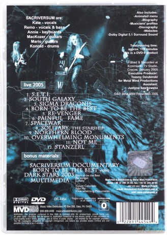 Sacriversum: Saevitia Draconis - Live 2005 [DVD]
