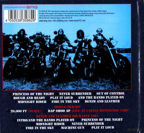 Saxon: Denim And Leather [CD]