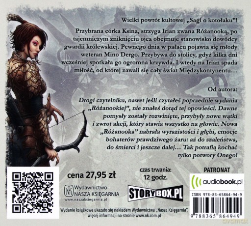Różanooka. Saga o kotołaku (Tom 4) - Konrad T. Lewandowski [AUDIOBOOK]