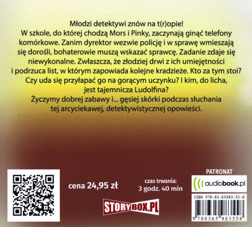 Mors, Pinky i zagadka Ludolfiny - Dariusz Rekosz [AUDIOBOOK]