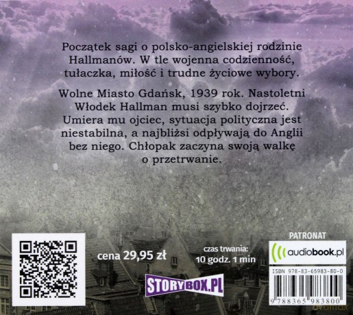 Saga rodziny Hallmanów (Tom 1) Czas zamknięty - Hanna Cygler [AUDIOBOOK]