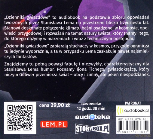 Dzienniki gwiazdowe - Stanisław Lem [AUDIOBOOK]