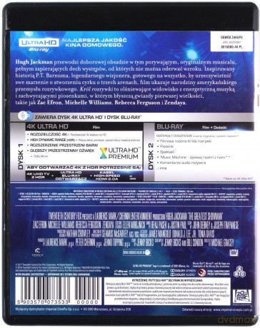 Król rozrywki [Blu-Ray 4K]+[Blu-Ray]