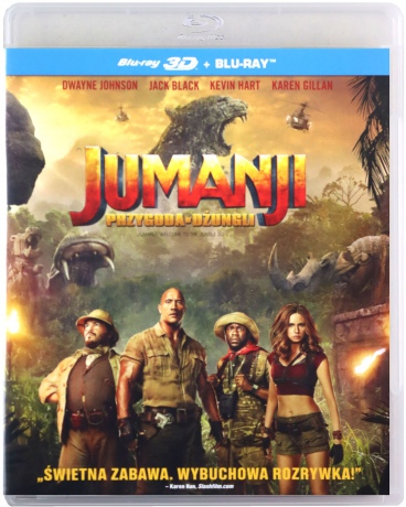 Jumanji: Przygoda w dżungli [Blu-Ray 3D]+[Blu-Ray]