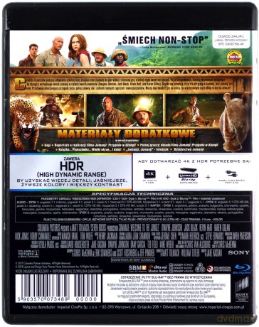 Jumanji: Przygoda w dżungli [Blu-Ray 4K]+[Blu-Ray]