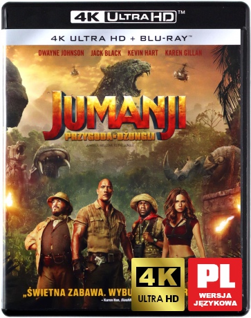 Jumanji: Przygoda w dżungli [Blu-Ray 4K]+[Blu-Ray]