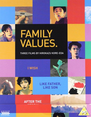 Family Values: Three Films by Hirokazu Kore-eda (Życzenie / Jak ojciec i syn / Po burzy) [6xBlu-ray]