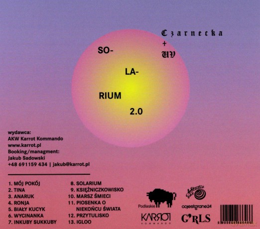 Karolina Czarnecka: Solarium 2.0 [CD]