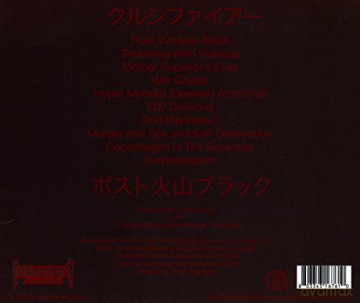 Crucifyre: Post Vulcanic Black [CD]