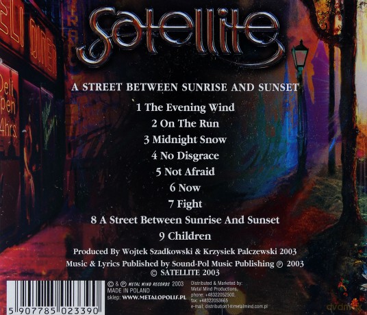 Satellite: A Street Between Sunrise And Sunset [CD]