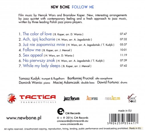 New Bone: Follow me [CD]