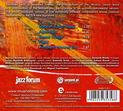 Muariolanza: Jazzbient [CD]