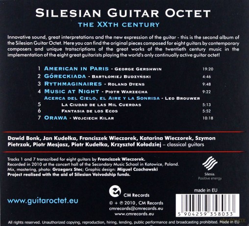 Silesian Guitar Octet: The XXth Century [CD]