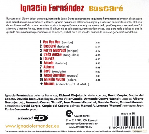 Ignacio Fernandez: Buscare [CD]