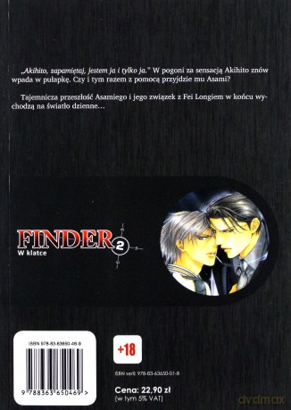 Finder (Tom 2) - Ayano Yamane [KOMIKS]