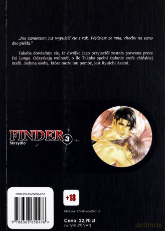 Finder (Tom 3) - Ayano Yamane [KOMIKS]
