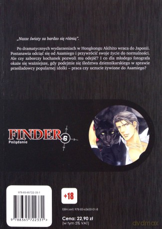 Finder (Tom 6) - Ayano Yamane [KOMIKS]