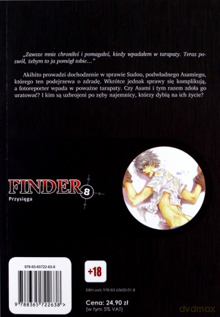 Finder (Tom 8) - Ayano Yamane [KOMIKS]
