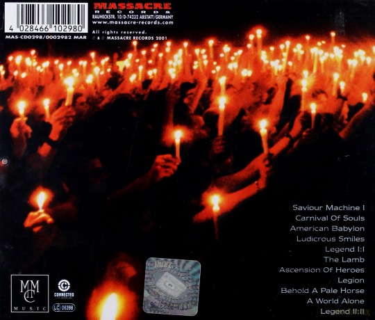 Saviour Machine: Synopsis [CD]