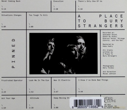 A Place To Bury Strangers: Pinned Limited Edition (digipack) [2CD]