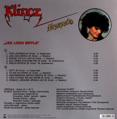 Klincz: Jak lodu bryła [Winyl]