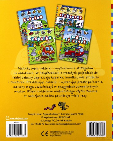 Gdzie pracuje... Traktorek [KSIĄŻKA]