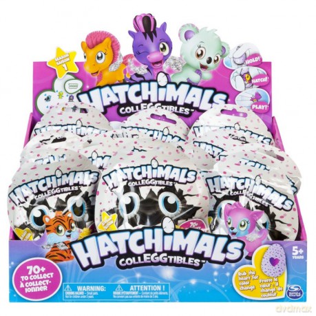HATCHIMALS 1-pak saszetka, display 15 sztuk [FIGURKA]