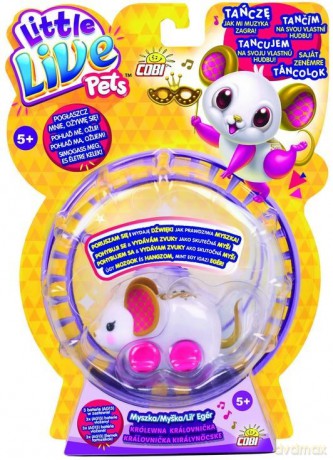 Little Live Pets Myszka Królewna [FIGURKA]