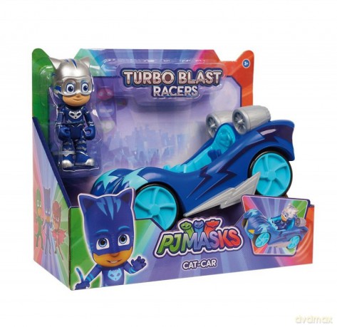 Pidżamersi Pojazd Turbo z figurką, Cat-Car [FIGURKA]