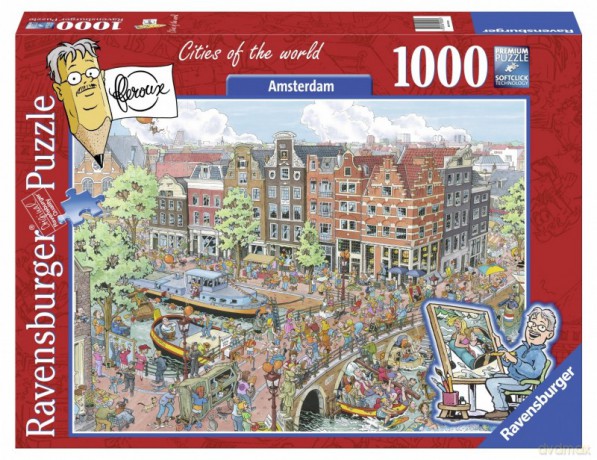 RAVENSBURGER 1000 el. Amsterdam [PUZZLE]