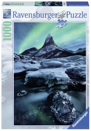 RAVENSBURGER 1000 el. Norweski lodowiec [PUZZLE]