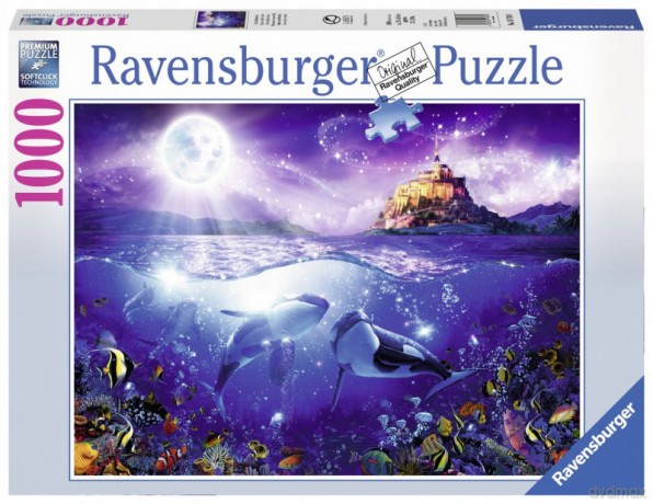 RAVENSBURGER 1000 el. Orki w blasku księżyca [PUZZLE]