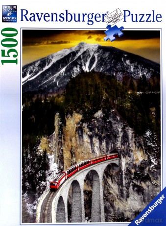RAVENSBURGER 1500 el. Zimowy kanion [PUZZLE]