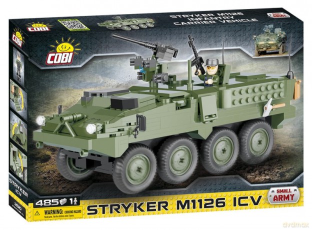 Small Army Stryker M1126 ICV amerykański kołowy wóz opancerzony [KLOCKI]
