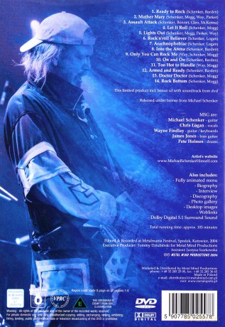 Michael Schenker Group: World Wide Live 2004 [CD]+[DVD]