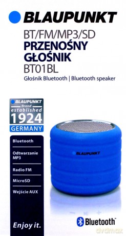Blaupunkt Głośnik Bluetooth BT01BL