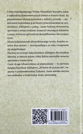 Córka Stalina - Swietłana Alliłujewa [KSIĄŻKA]