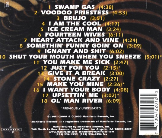 Screamin' Jay Hawkins: Best Of Bizarre Sessions 1990-1994 [CD]