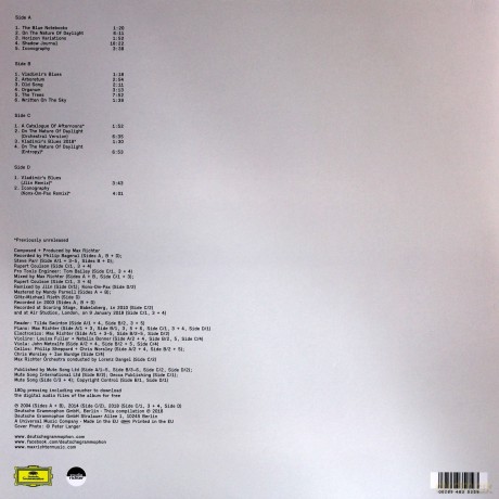 Max Richter: The Blue Notebooks [2xWinyl]