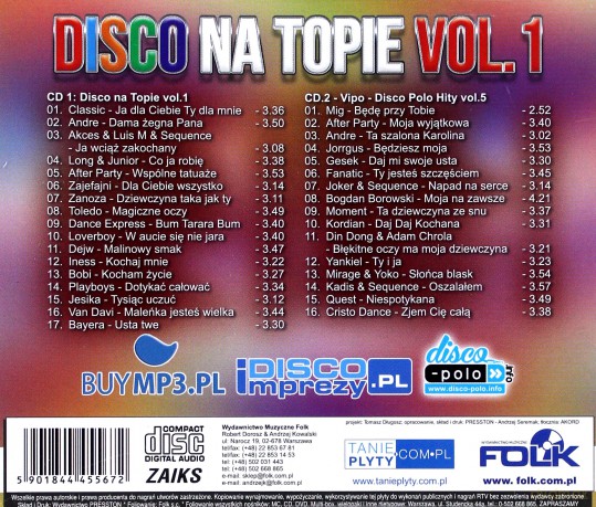 Disco na Topie vol. 1 [2CD]