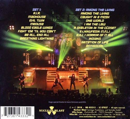 Anthrax: Kings Among Scotland (digipack) [2CD]