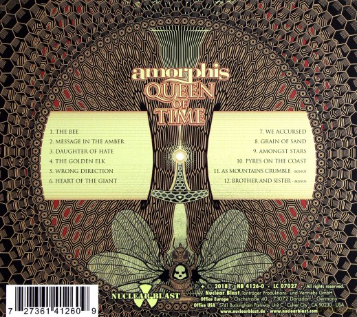 Amorphis: Queen of Time (digipack) [CD]