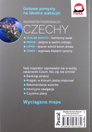 Czechy. Inspirator podróżniczy [KSIĄŻKA]