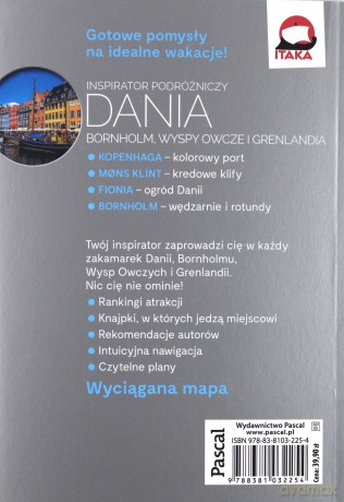 Dania Bornholm Wyspy Owcze. Inspirator podróżniczy - Marcin Szyma [KSIĄŻKA]