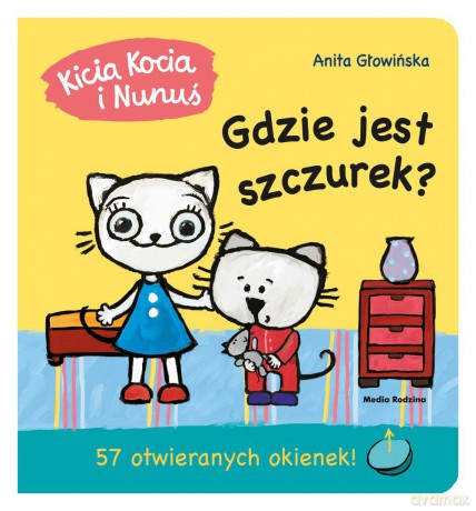 Kicia Kocia i Nunuś. Gdzie jest szczurek - Anita Głowińska [KSIĄŻKA]