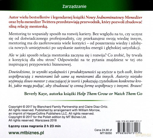 Jednominutowy mentor - Ken Blanchard [AUDIOBOOK]