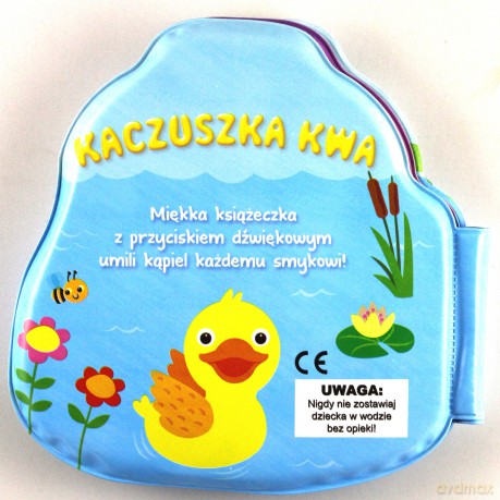 Kaczuszka Kwa. Książeczka kąpielowa [KSIĄŻKA]