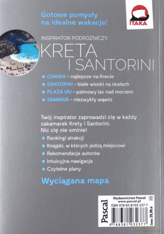 Kreta i Santorini. Inspirator podróżniczy - Anna Tupaczewska [KSIĄŻKA]