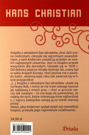 Książka z obrazkami bez obrazków - Hans Christian Andersen [KSIĄŻKA]