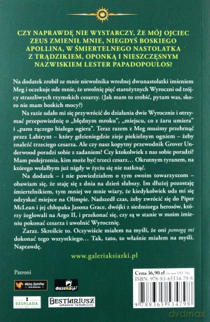 Labirynt ognia. Apollo i boskie próby (Tom 3) - Riordan Rick [KSIĄŻKA]